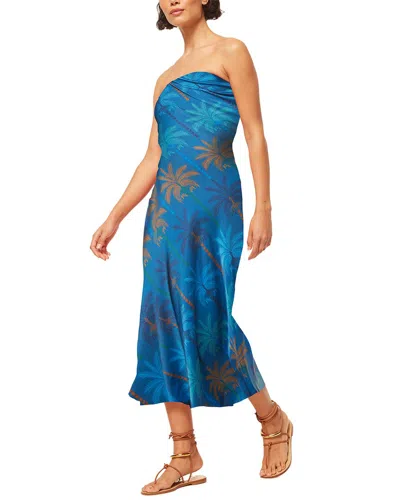 Misa Los Angeles Thara Dress In Blue