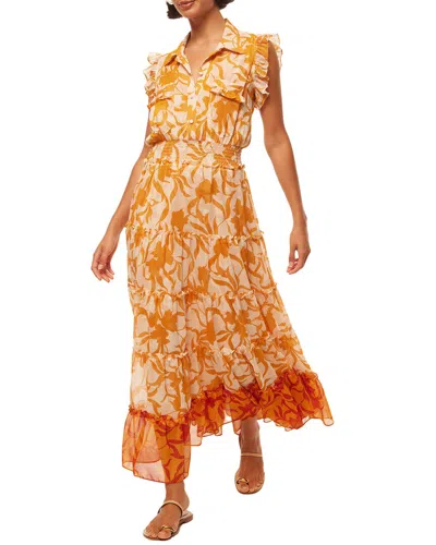 Misa Los Angeles Trina Dress In Orange