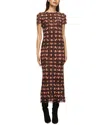 Misa Los Angeles Vanessa Dress In Brown