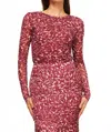 Misa Lula Top In Fauna Abstract In Red