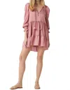 Misa Marisa Dress In Mauve In Pink