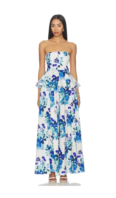 Misa Mattea Dress In Blue