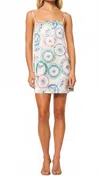 Misa Maxine Dress In Multi Color Plates In Multi