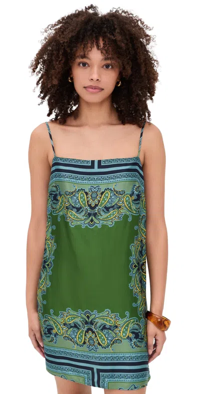 Misa Maxine Dress Moss Scarf