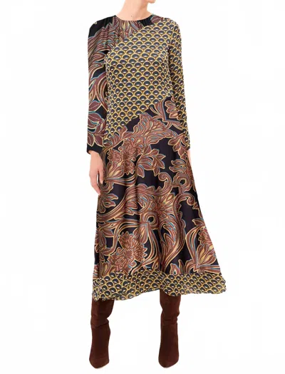 MISA MOJAVE DRESS IN STUDDED DANDELION MIX