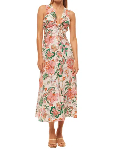 Misa Najah Dress In Casablanca Floral In Multi
