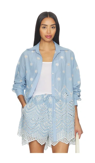 Misa Nalin Top In Blue