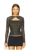 Misa Neriah Top In Black