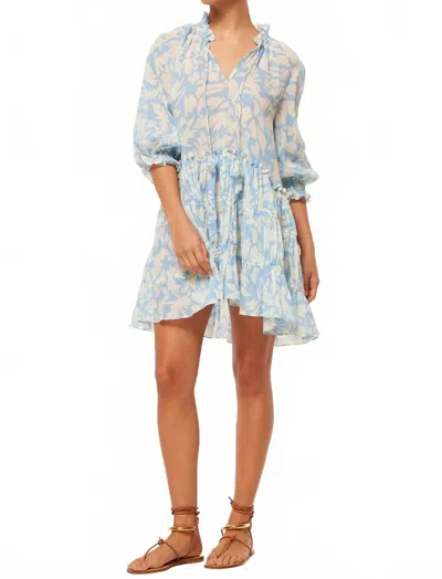 Misa Nita Dress In Patmos Sky In Blue