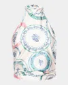 Misa Ora Satin Halter Top In Multi
