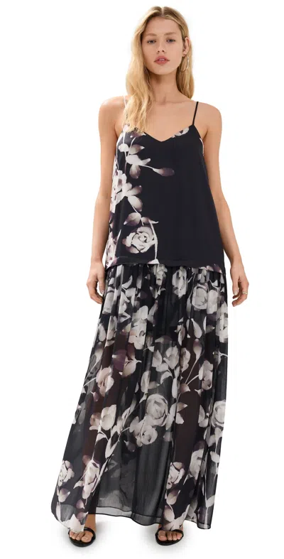 Misa Pauline Dress Faded Rose Mix