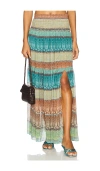 Misa Polly Skirt In Multi
