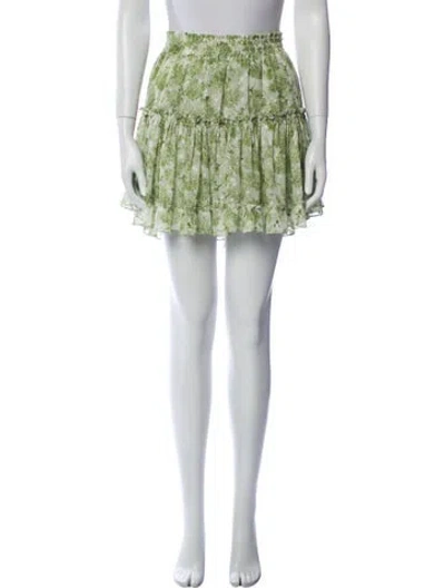 Pre-owned Misa Printed Knee-length Skirt