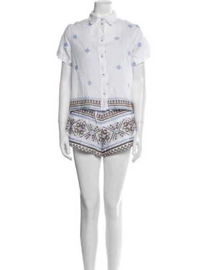 Pre-owned Misa Printed Set In Black