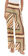 Misa Reshma Pants Geo Scarf In Multi