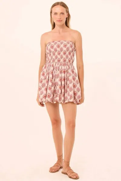 Misa Sadie Mini Dress In Paisley Block In Multi