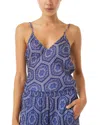 Misa Saya Cami Top In Blue