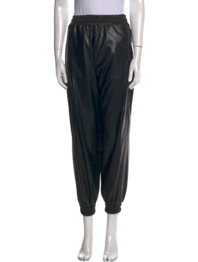 Pre-owned Misa Skinny Leg Pants In Black