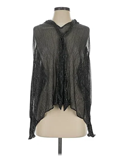 Pre-owned Misa Sleeveless Blouse In Black