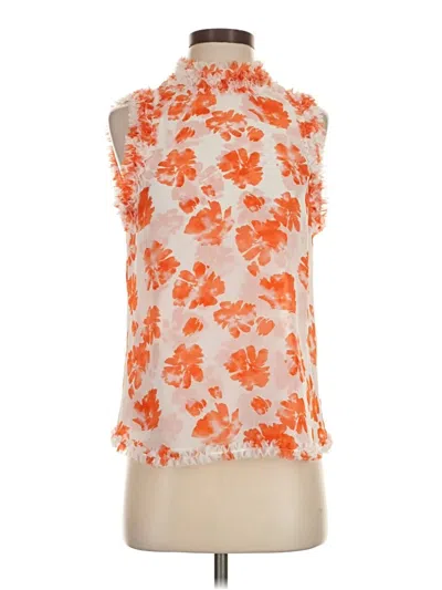 Pre-owned Misa Sleeveless Blouse In Orange