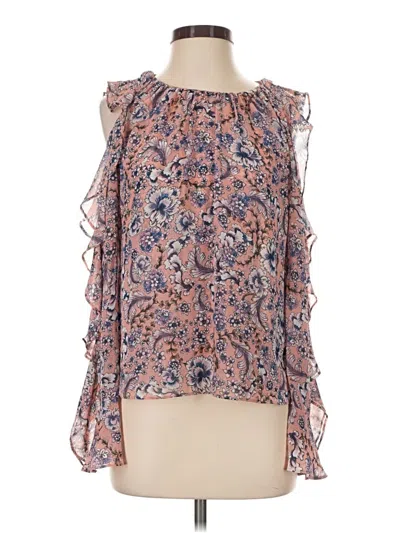 Pre-owned Misa Sleeveless Blouse In Pink