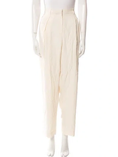 Pre-owned Misa Straight Leg Pants W/ Tags In Neutral