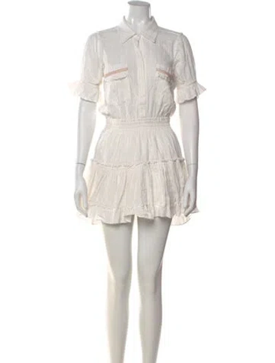 Pre-owned Misa Striped Mini Dress