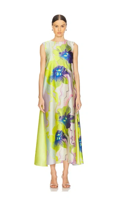 Misa Sylvie Dress In Marble Floral