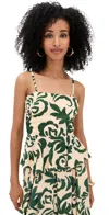 Misa Trista Top Tonal Cactus In Green