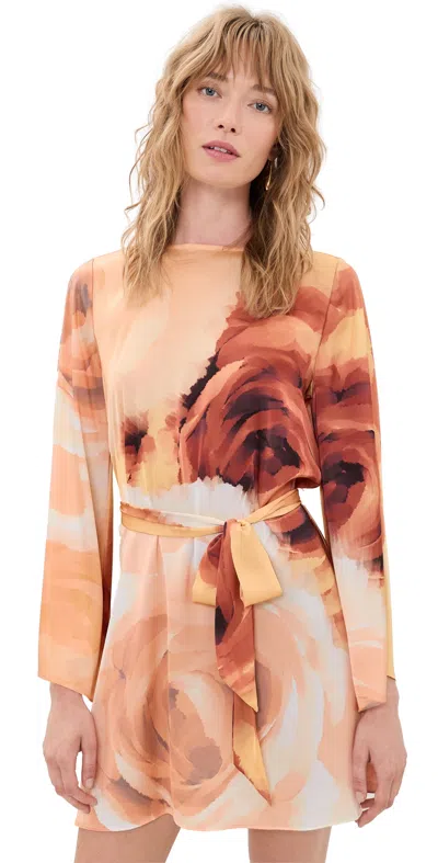 Misa Twiggy Dress Desert Rose