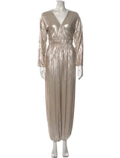 Pre-owned Misa V-neck Jumpsuit