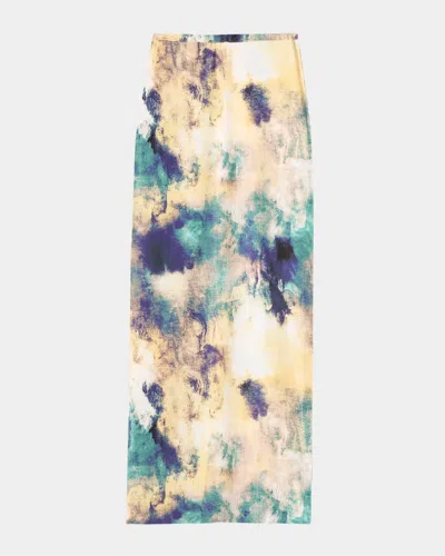 Misa Women's Alaya Maxi Skirt In Abstract Expression In Multi
