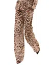 Misa Women's Cher Pant In Leopard Print In Animal Print
