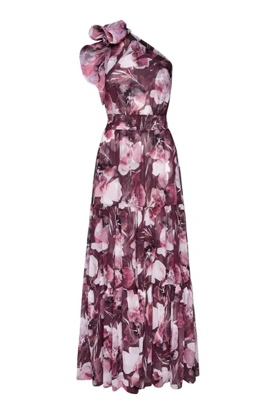 Misa Ilaria Dress Flora Tropical Mix L In Multi