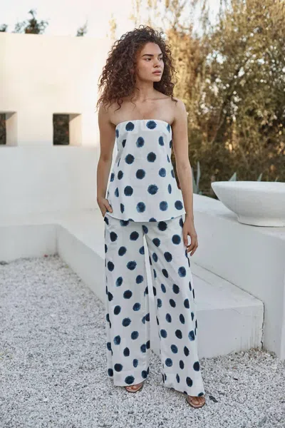 MISA WOMEN'S YASSI TOP IN POLKA DOT