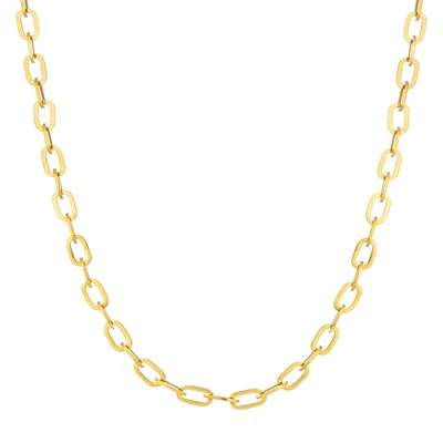 Misayo House Women's Leilani Link Necklace - Silver In Gold