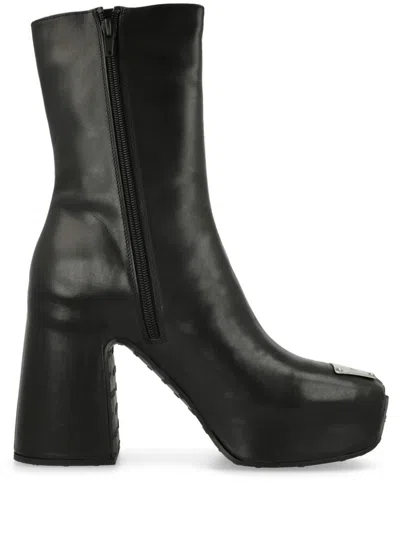 Misbhv Black 'the Pop Platform' Boots