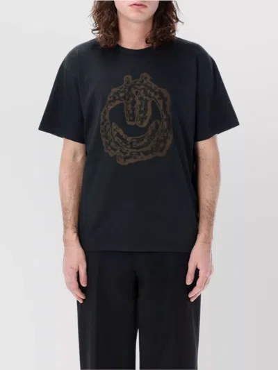 Misbhv History Of Acid House Cotton T-shirt In Black