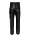 Misbhv Appliqué-logo Trousers In Black