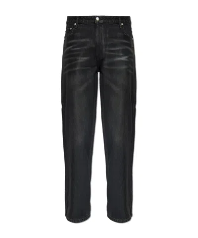 Misbhv Austin Coated Jeans In Black