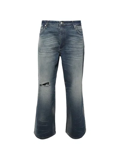 Misbhv Austin Distressed Jeans In Blue