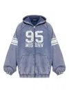 Misbhv Axel 95 Hoodie In Blue