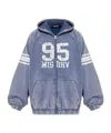 Misbhv Axel 95 Hoodie In Blue