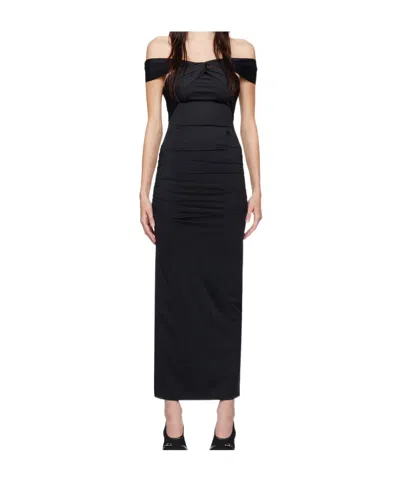 Misbhv Backless Dress In Black