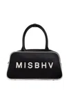 Misbhv Black Tote Bag In Black