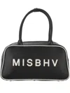 Misbhv Black Tote Bag In Black