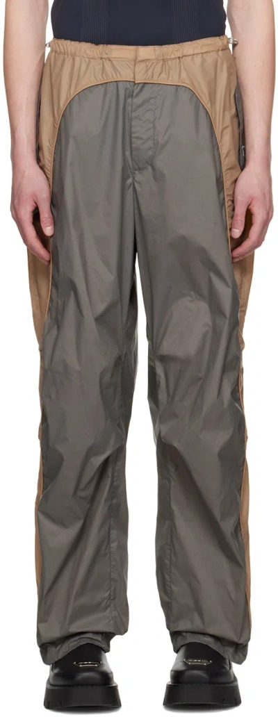 Misbhv Beige Jordan Barrett Edition Paneled Track Pants