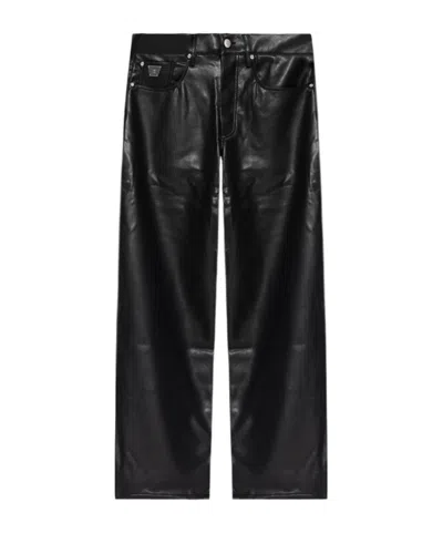 Misbhv Belt-loop Casual Pants In Black