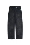 Misbhv Belt-loop Jeans In Black