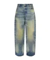Misbhv Belt Loop Jeans In Blue